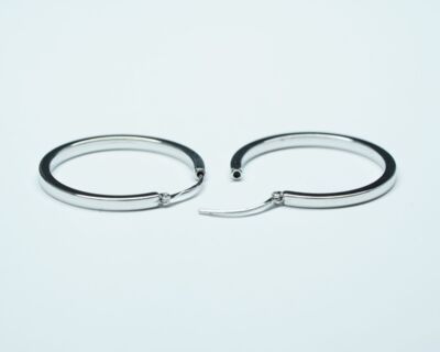 Schmuck aus zweiter Hand - Creolen 18k Weissgold