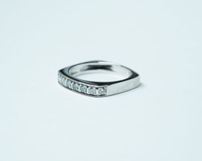 Second Hand Schmuck - 18k Weissgold Diamantring