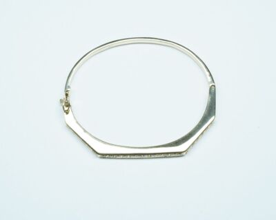 Schmuck aus zweiter Hand - 18k Gelbgold Armkette mit Diamanten
