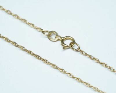 Pre Loved Schmuck - 10k Gelbgold Doppelankerkette