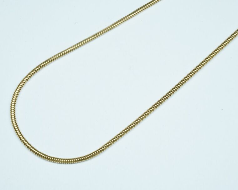 Schmuck aus zweiter Hand - Schlangenkette Gelbgold 18k