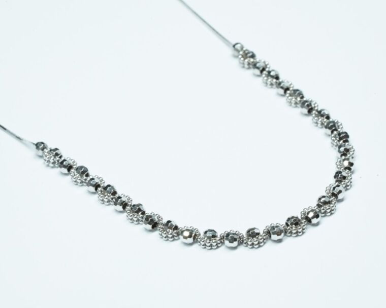 Schmuck aus zweiter Hand - Halskette 18k Weissgold
